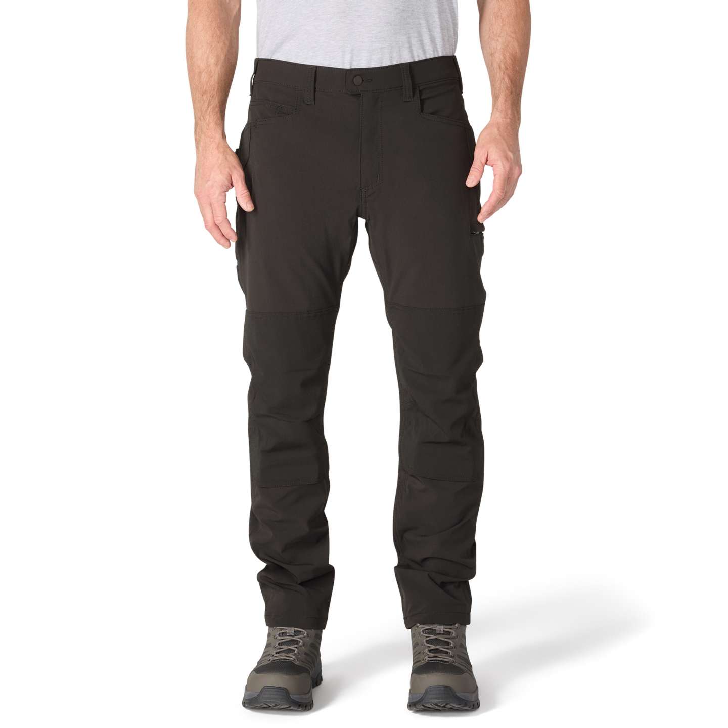 Мужские брюки Carhartt Relaxed Tapered Steel Buffalo Pant, цвет: Чёрный — фото 1
