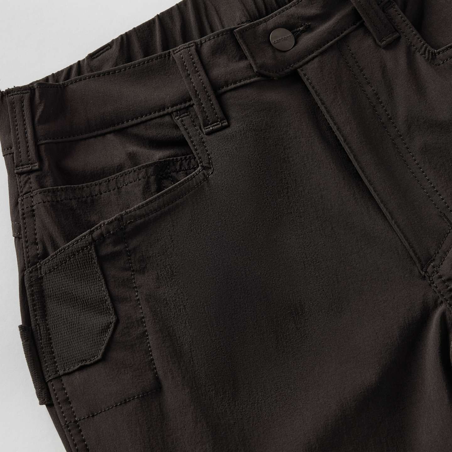 Мужские брюки Carhartt Relaxed Tapered Steel Buffalo Pant, цвет: Чёрный — фото 8