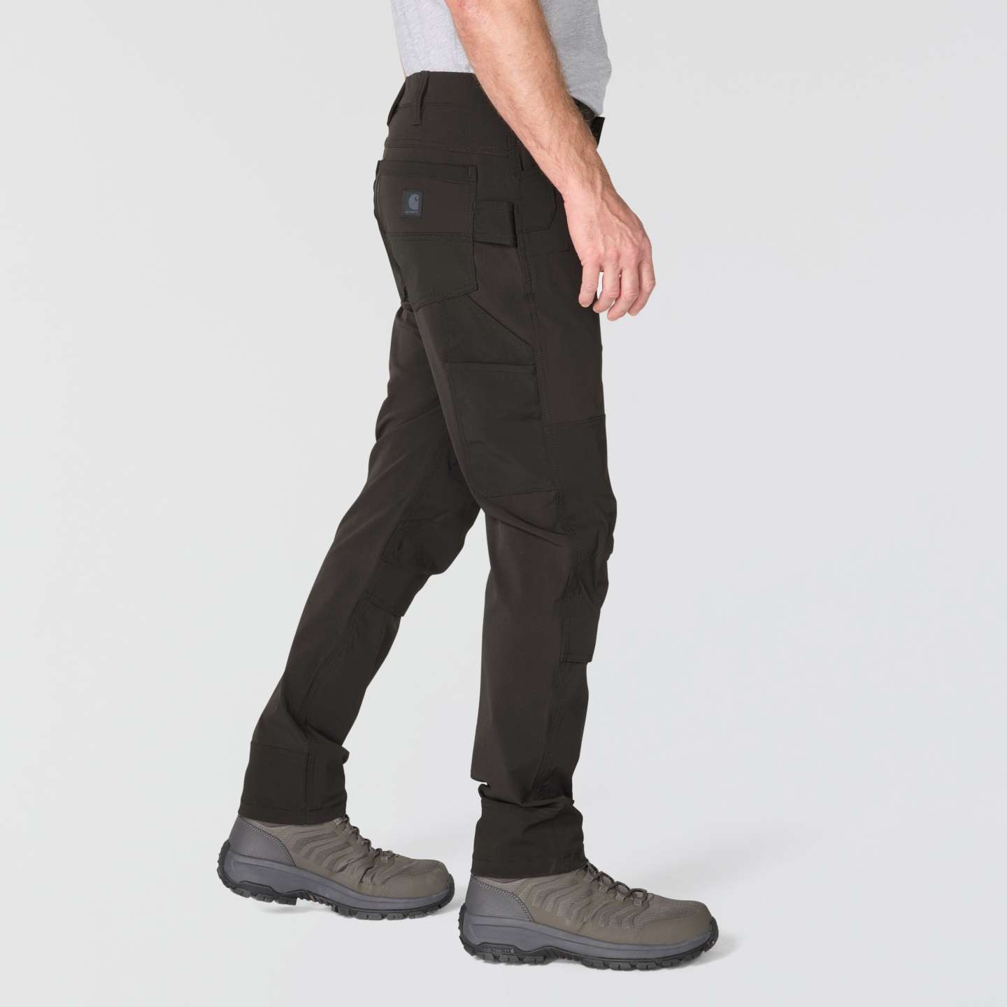 Мужские брюки Carhartt Relaxed Tapered Steel Buffalo Pant, цвет: Чёрный — фото 5