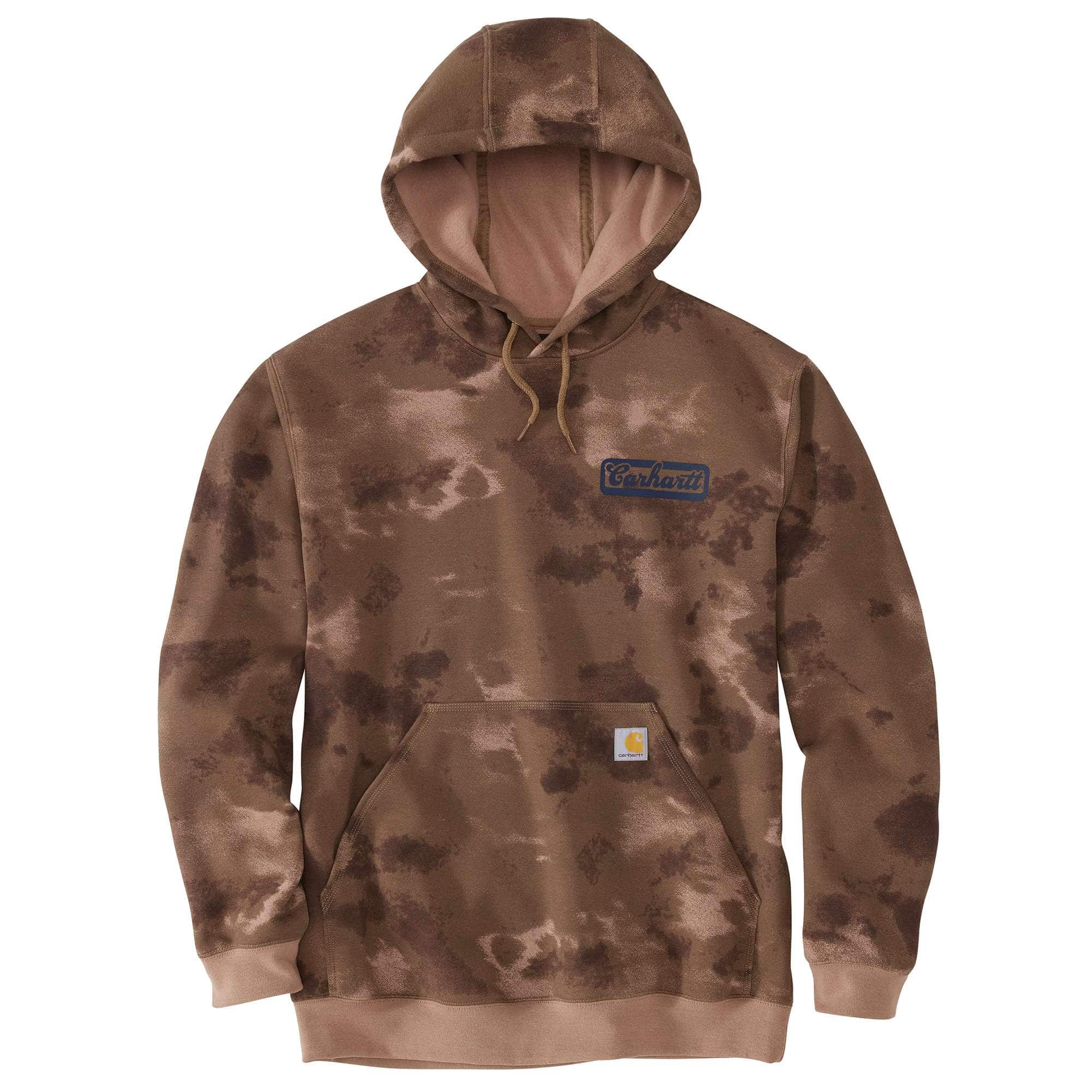 Additional thumbnail 1 of Loose Fit Midweight Watercolor Camo Graphic Sweatshirt