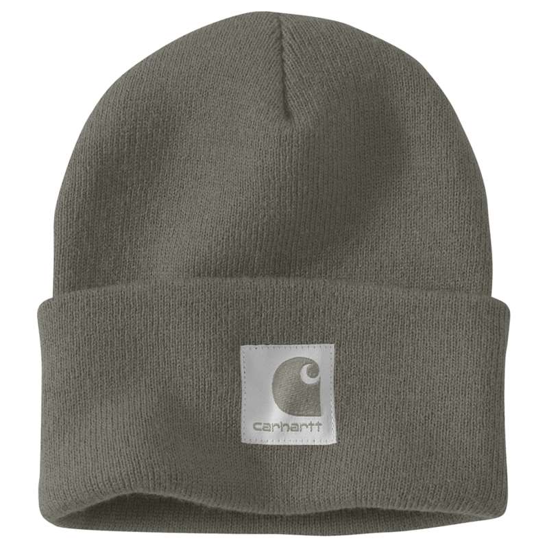 Carhartt  Dusty Olive Women's Knit Satin-Lined Beanie