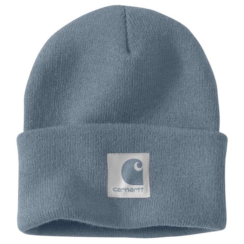 Carhartt  Light Faded Navy Women's Knit Satin-Lined Beanie