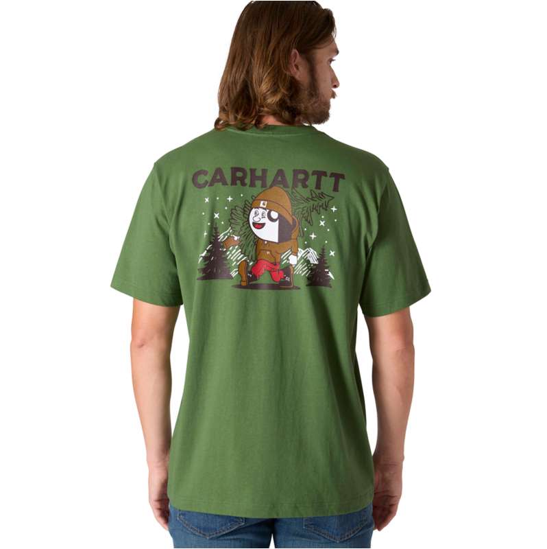 Carhartt  Oak Leaf Relaxed Fit Heavyweight Short-Sleeve Pocket Outdoor Graphic T-Shirt