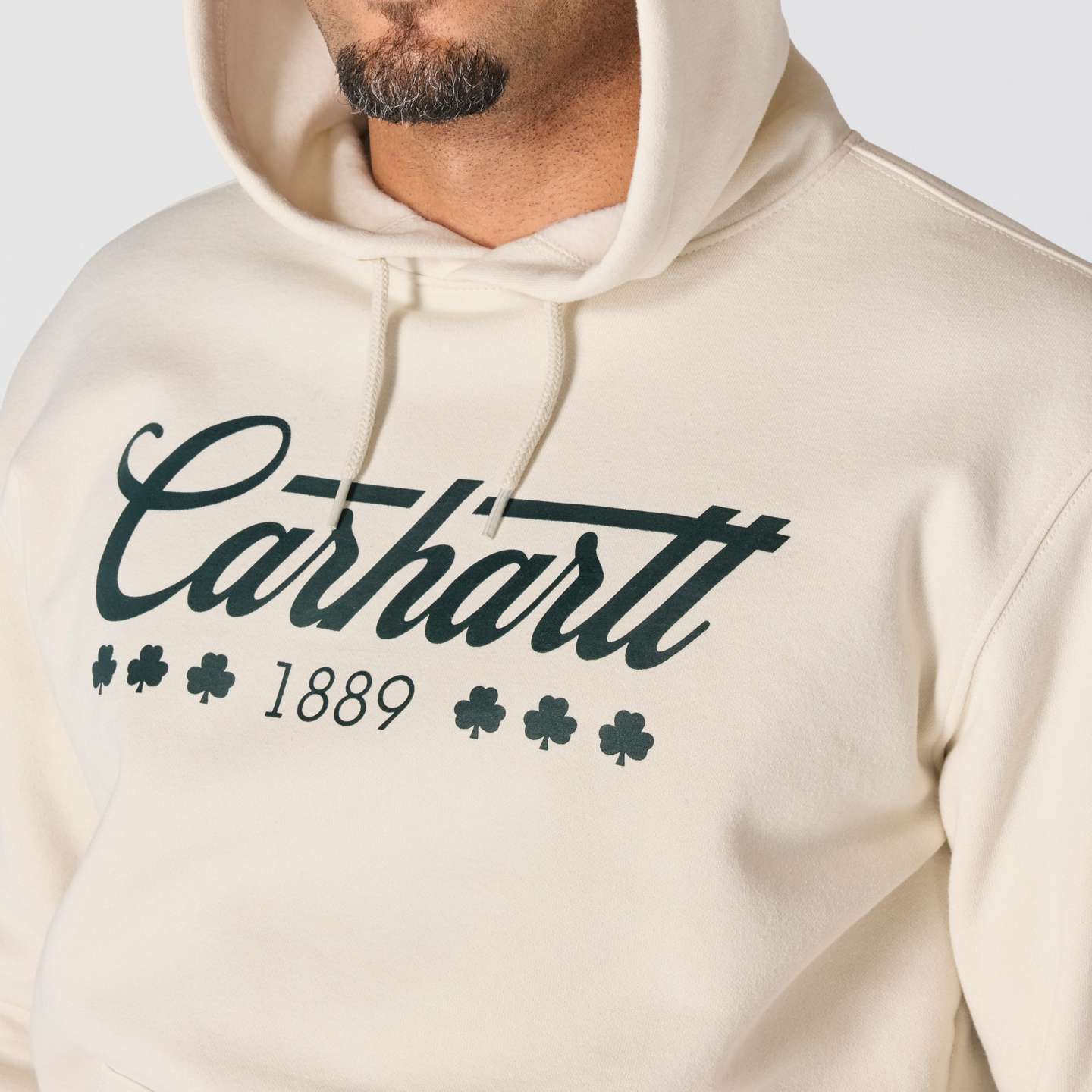Мужской свитшот Carhartt Marquette Shamrock, цвет: Malt — фото 3