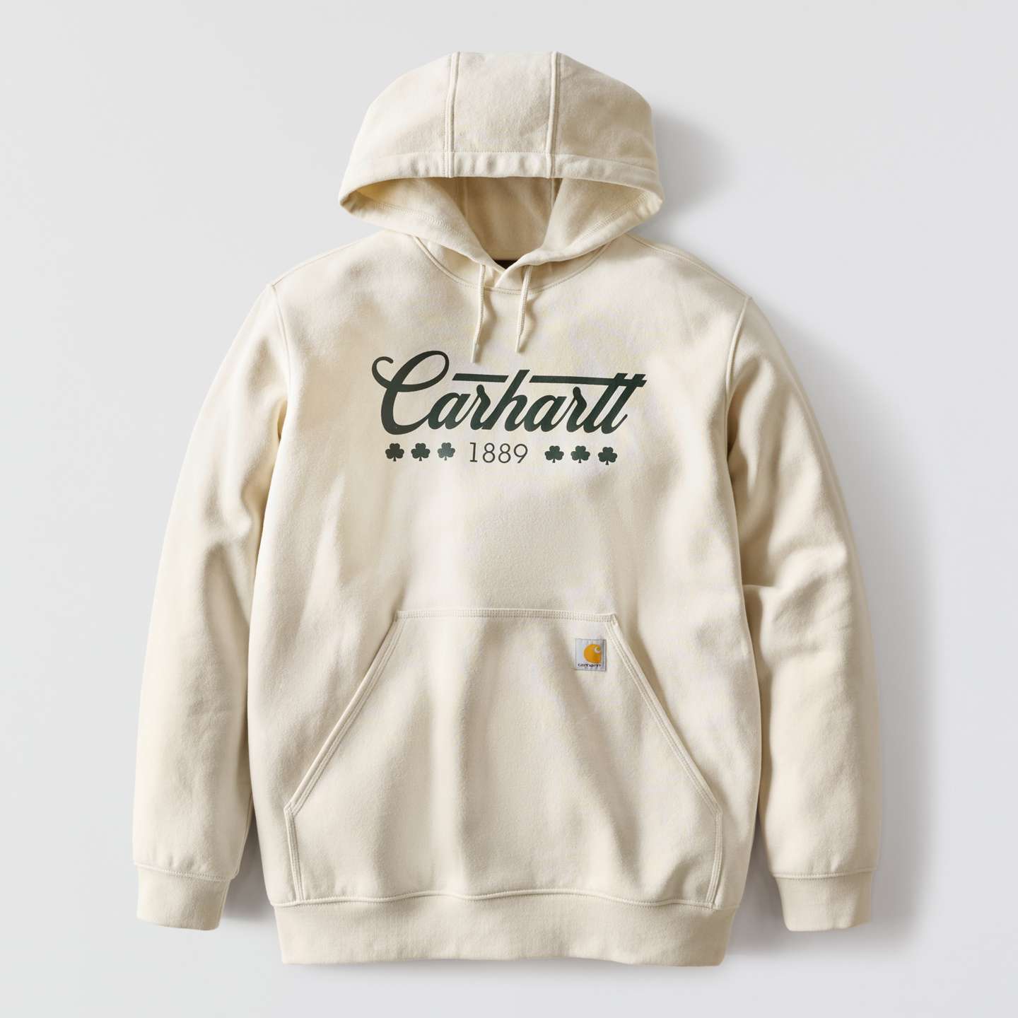 Мужской свитшот Carhartt Marquette Shamrock, цвет: Malt — фото 10