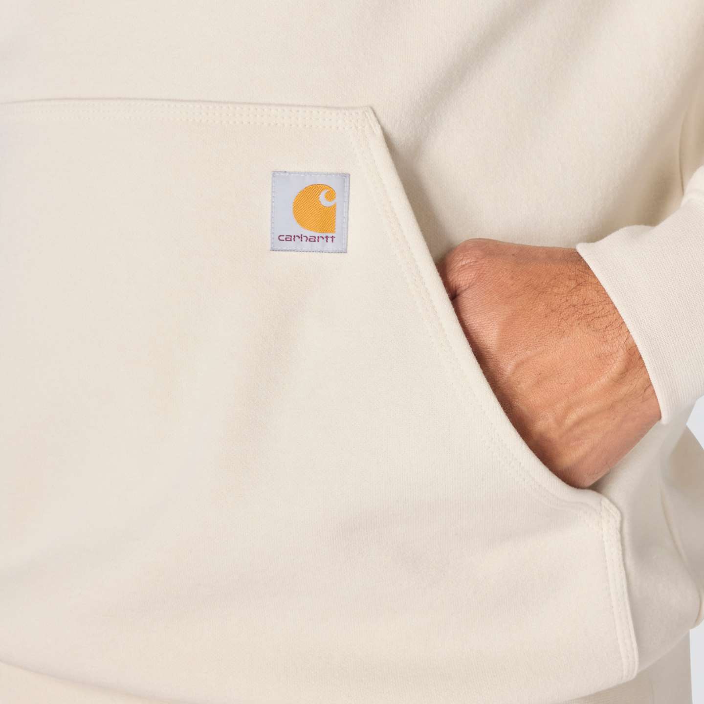 Мужской свитшот Carhartt Marquette Shamrock, цвет: Malt — фото 6