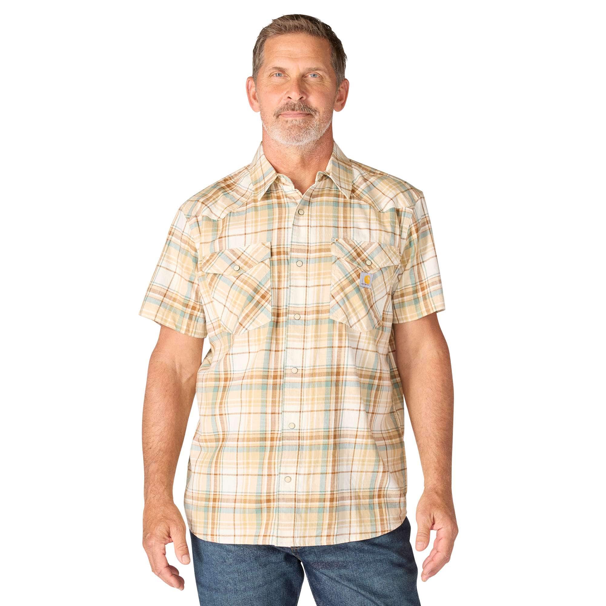 Carhartt Montana Bozeman Relaxed SS Plaid Shirt