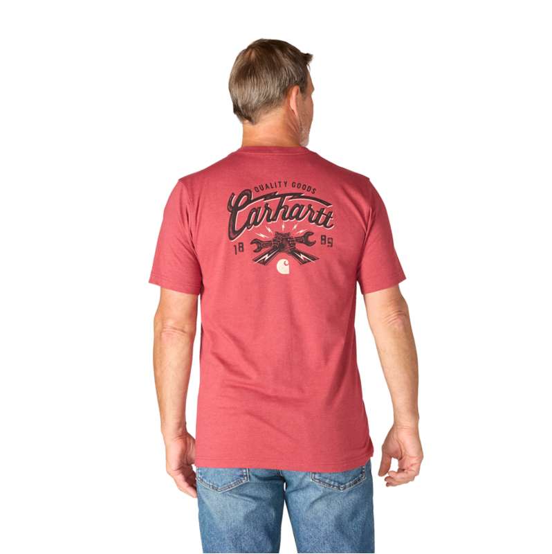 Carhartt  Amber Terrain Heather Irvine Relaxed Wrench T-Shirt