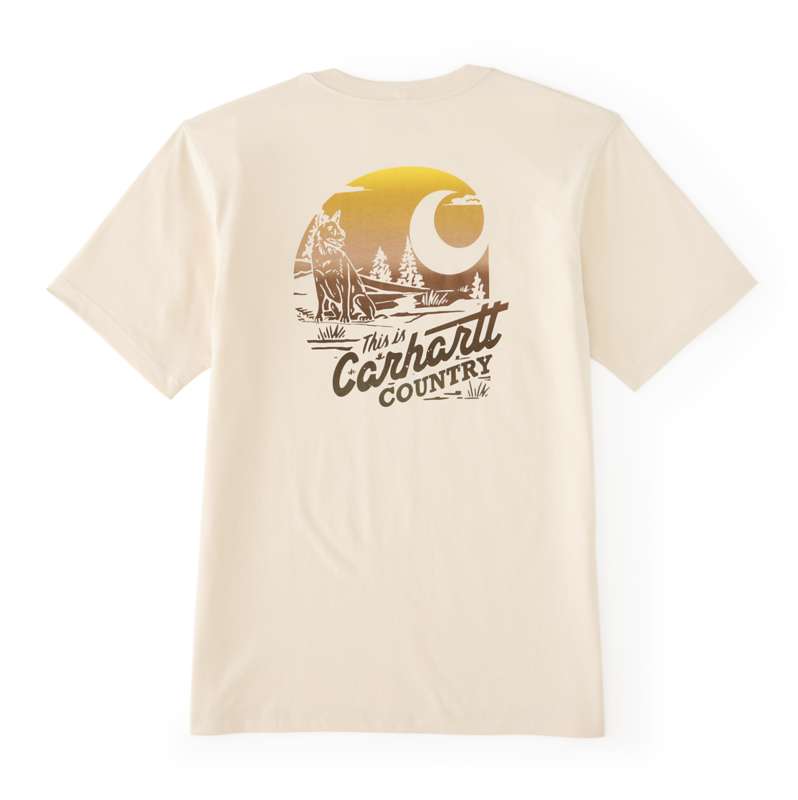 Carhartt  Oat Milk Irvine Relaxed Country T-Shirt