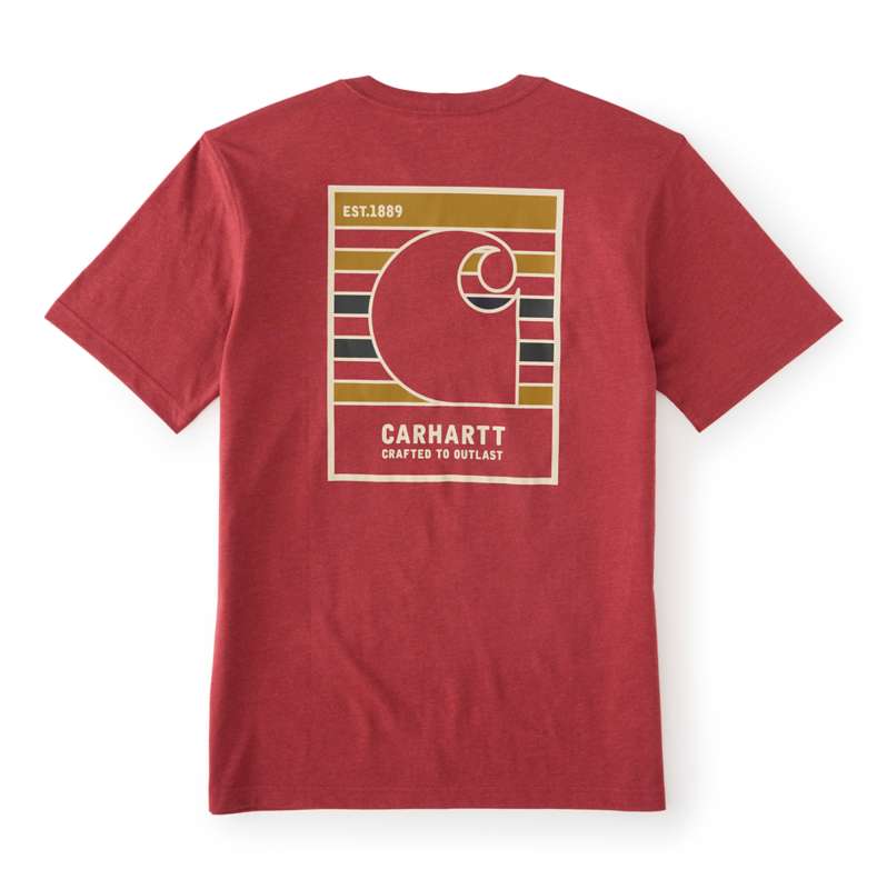 Carhartt  Amber Terrain Heather Irvine Relaxed Outlast T-Shirt