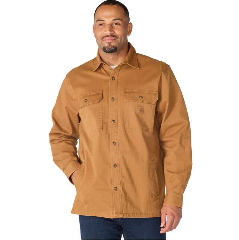 Carhartt  Carhartt Brown Newcastle Shirt Jac
