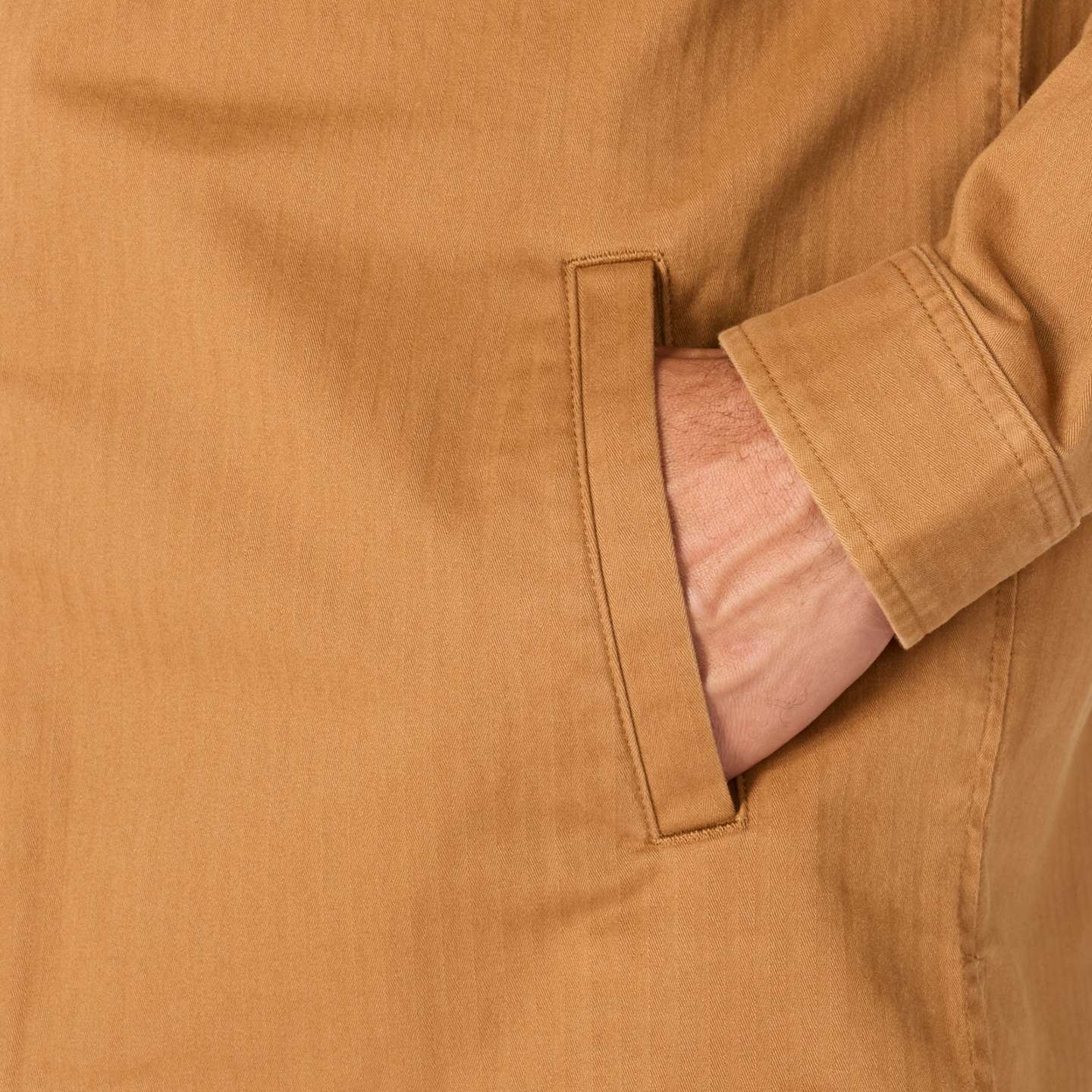 Мужская рубашка Carhartt Newcastle Shirt Jac, цвет: Коричневый — фото 7
