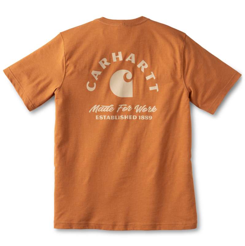 Carhartt  Rusted Rail Heather Irvine Relaxed Work T-Shirt