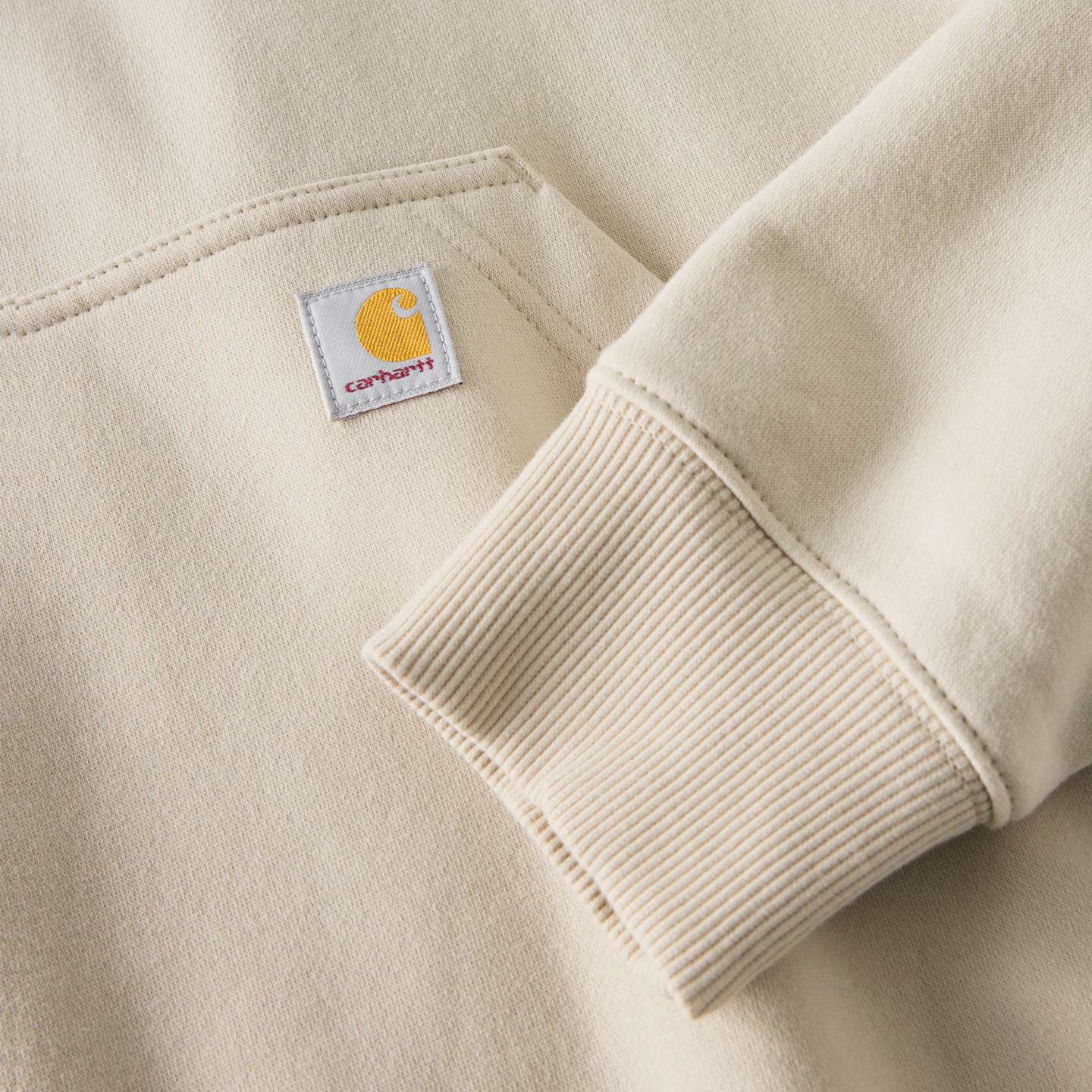 Мужская толстовка Carhartt Sawyer Dad, цвет: Cobblestone — фото 8