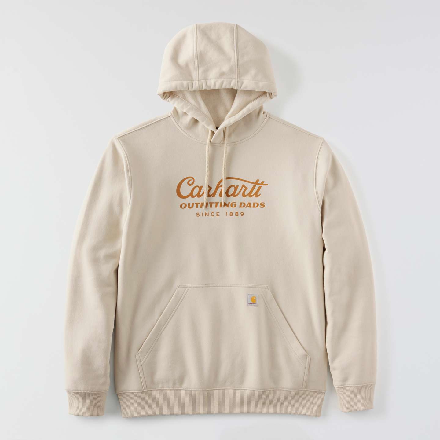 Мужская толстовка Carhartt Sawyer Dad, цвет: Cobblestone — фото 9