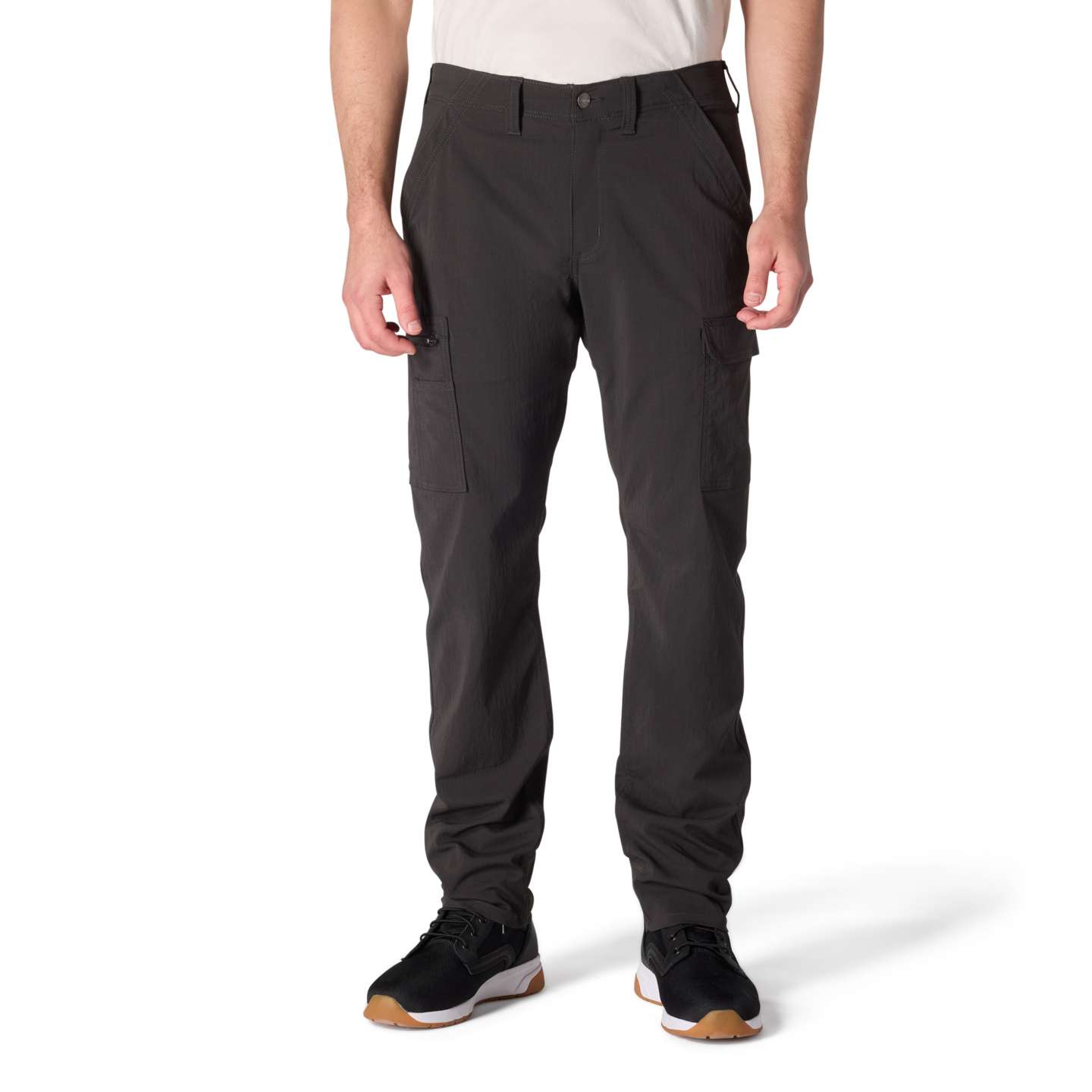 Мужские брюки Carhartt Relaxed Tapered Force Ripstop Cargo Pant, цвет: Чёрный — фото 1
