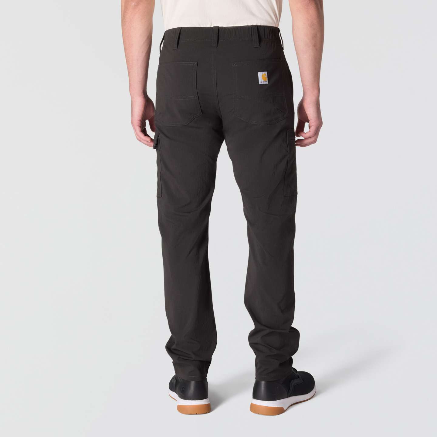 Мужские брюки Carhartt Relaxed Tapered Force Ripstop Cargo Pant, цвет: Чёрный — фото 2