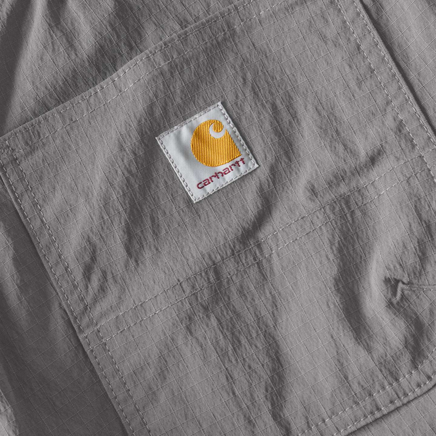 Мужские шорты Carhartt Relaxed 10" Force Ripstop Cargo Short, цвет: Асфальтовый — фото 7