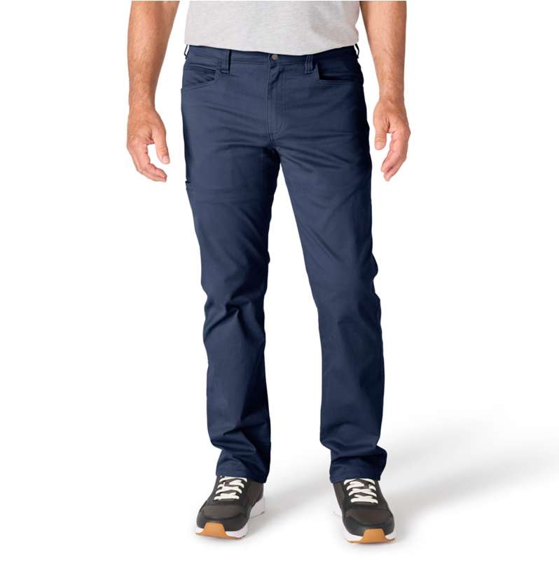 Carhartt  Navy Relaxed Straight Force Huron Pant
