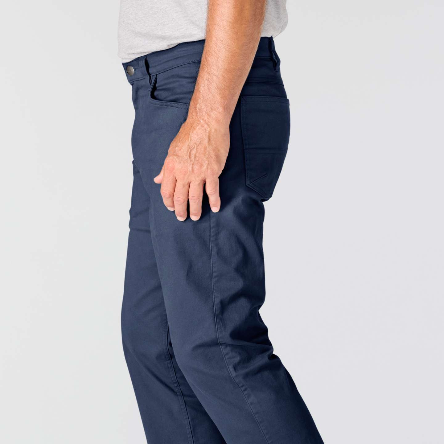 Мужские брюки Carhartt Relaxed Straight Force Huron Pant, цвет: Тёмно-синий — фото 5