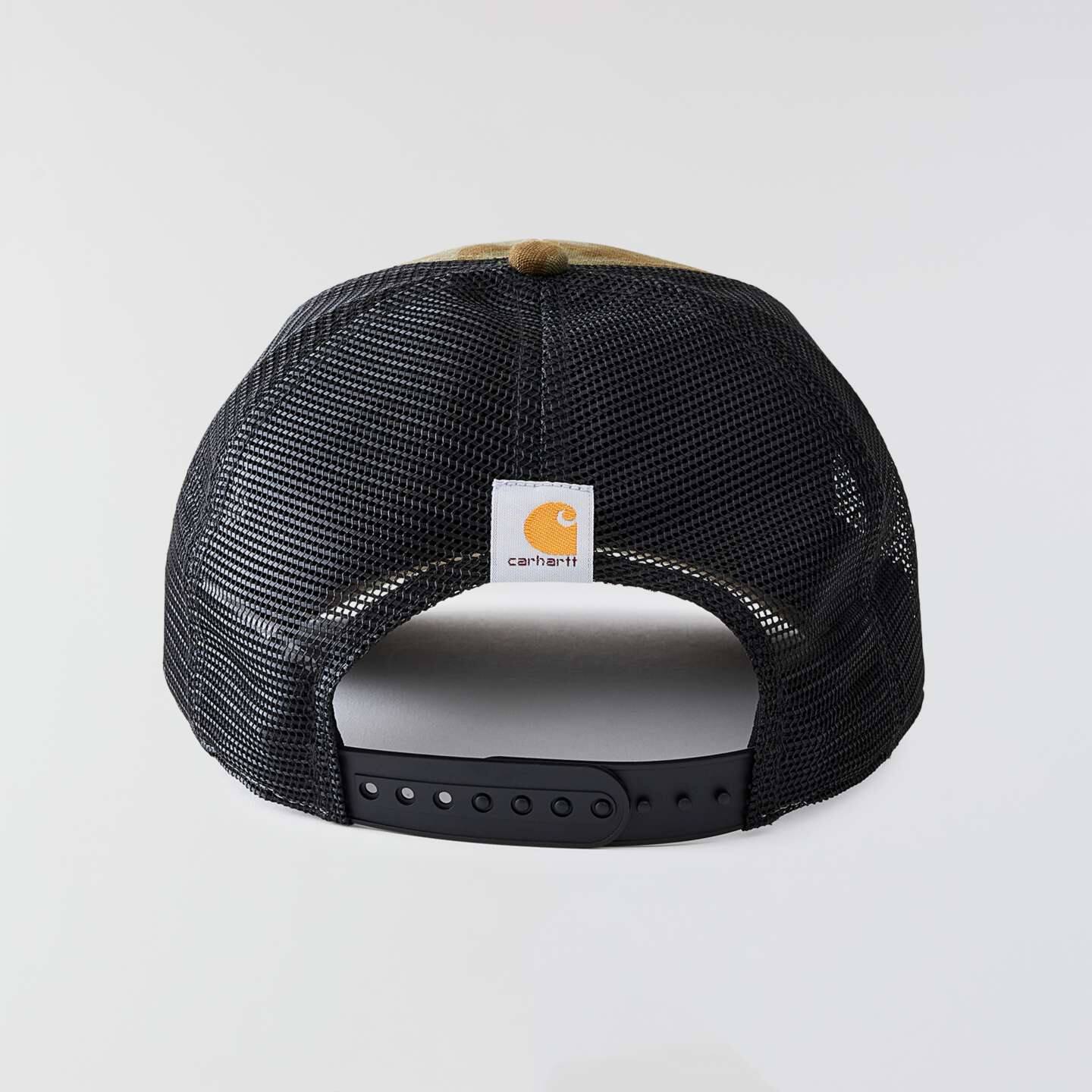 Мужская кепка Carhartt Ripstop Mesh-Back Camo, цвет: Армейский зелёный камуфляжный — фото 4