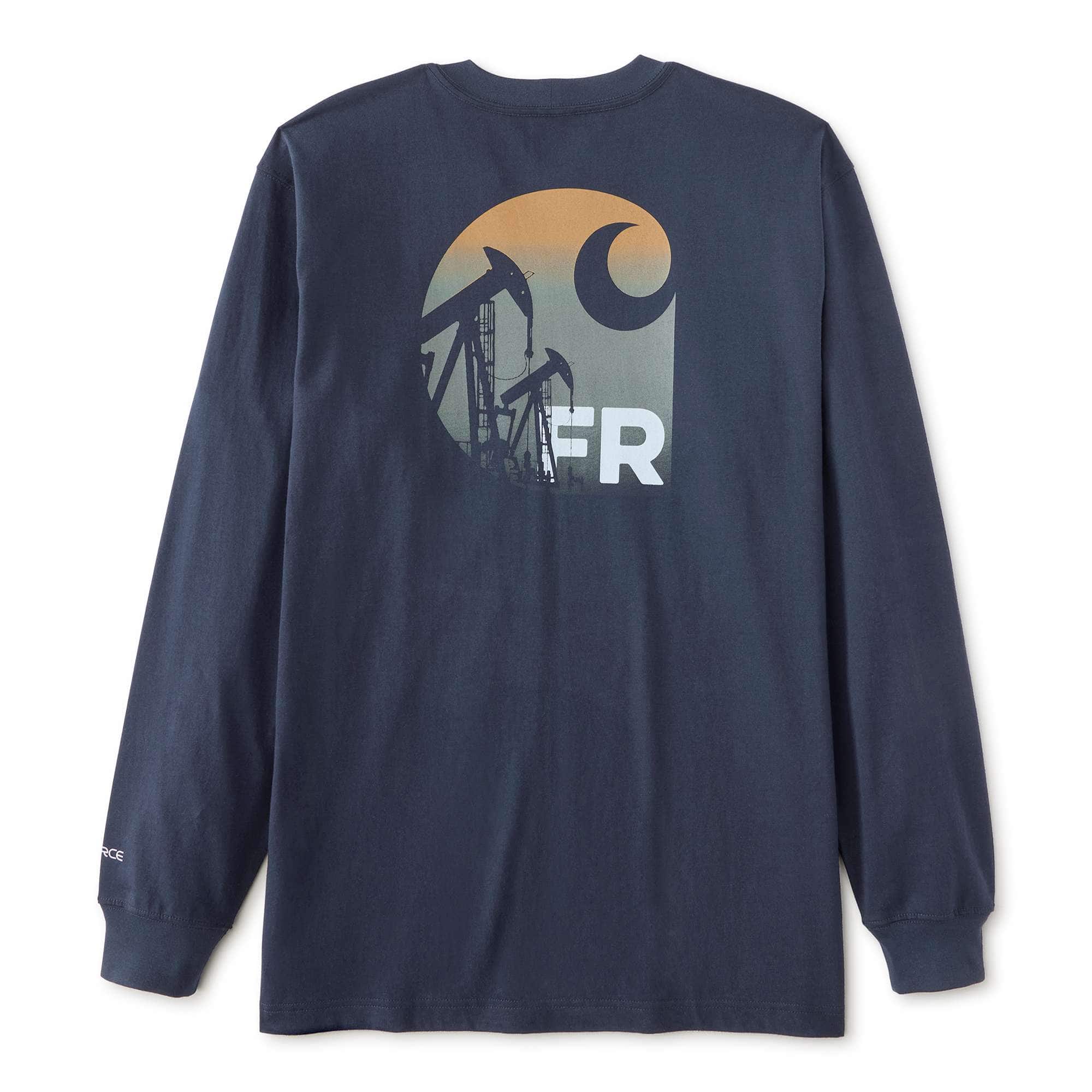 Carhartt FR Force Irvine Loose LS Oil Rig T-Shirt