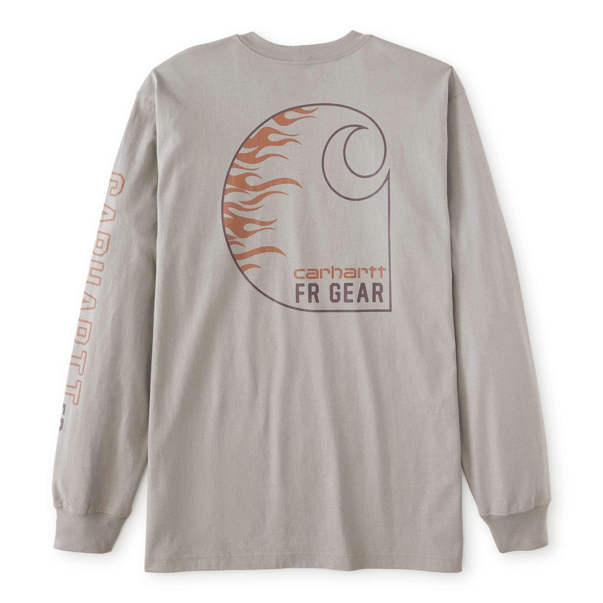 Carhartt FR Force Irvine Loose LS Flames T-Shirt