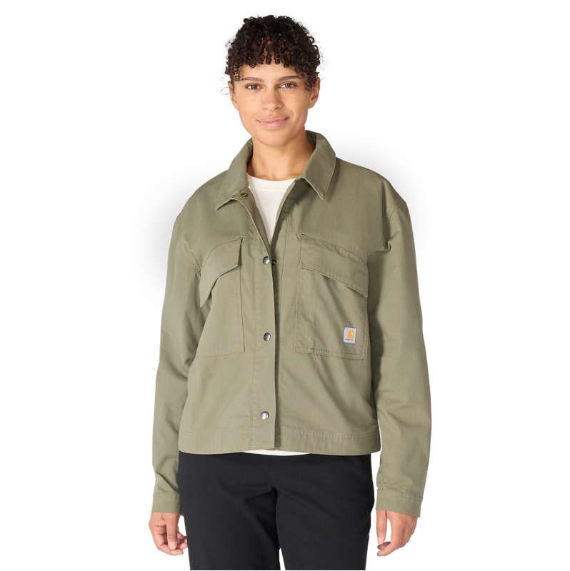 Carhartt  Dusty Olive Women's Ripstop Utility Jacket