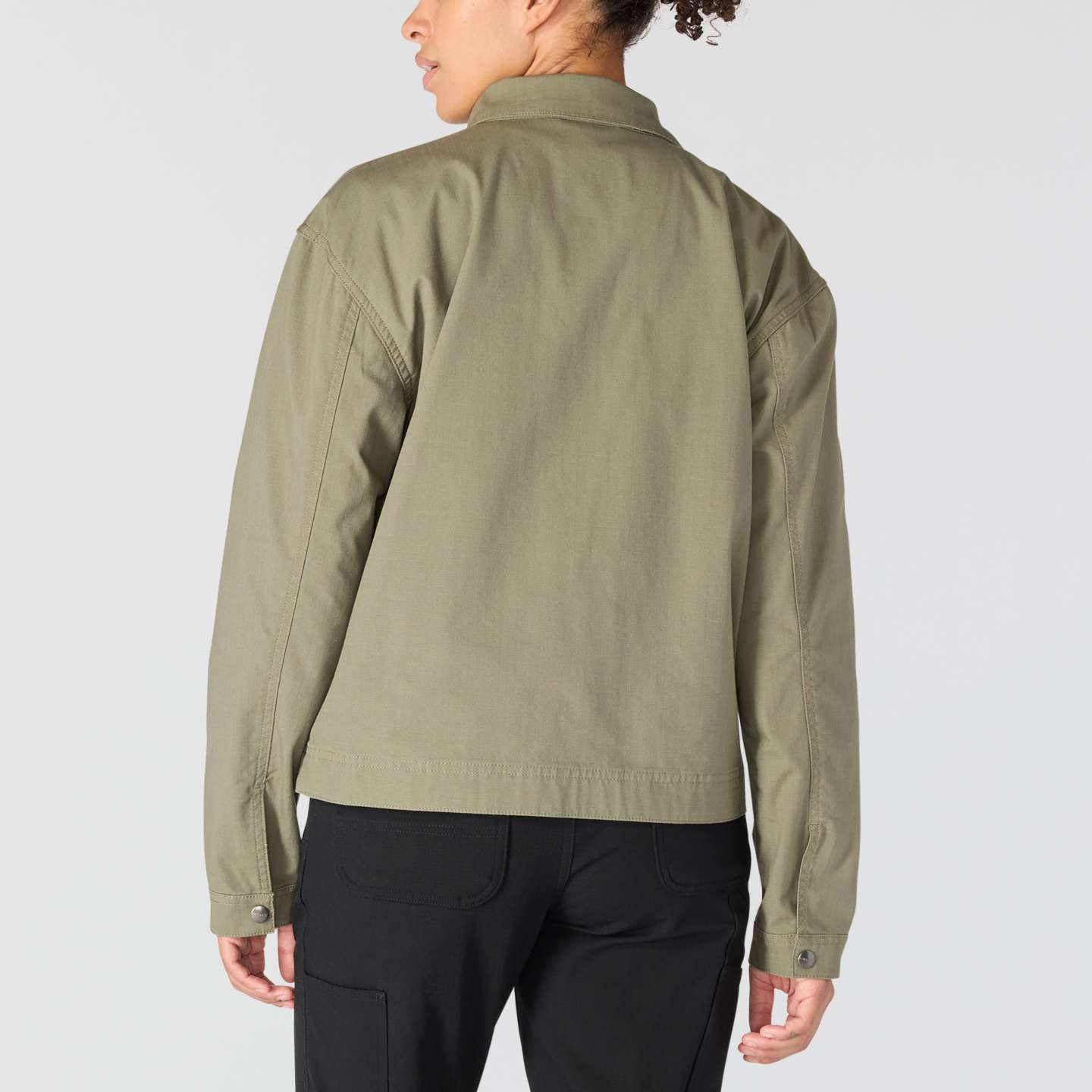 Женская куртка Carhartt Ripstop Utility, цвет: Пыльный оливковый — фото 2