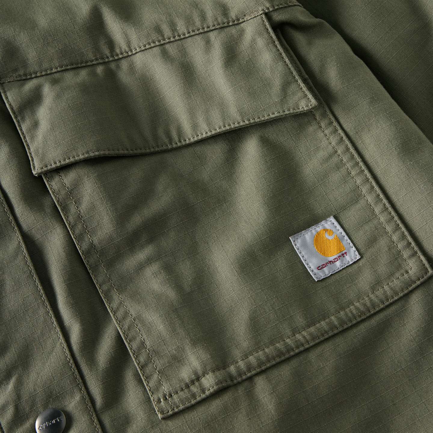 Женская куртка Carhartt Ripstop Utility, цвет: Пыльный оливковый — фото 6