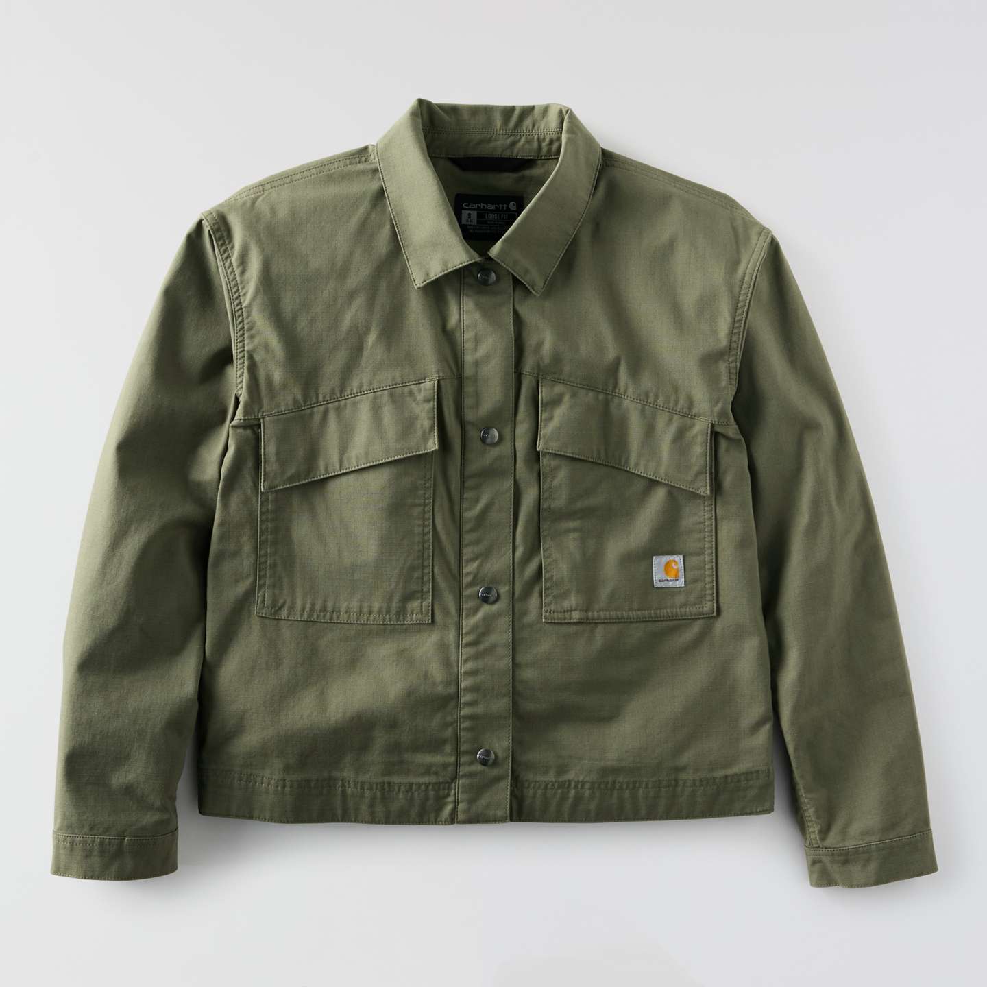 Женская куртка Carhartt Ripstop Utility, цвет: Пыльный оливковый — фото 7