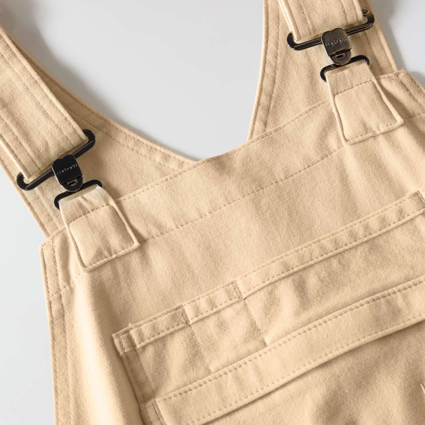 Женские комбинезоны Carhartt Force Ripstop Shortall, цвет: Бежевый — фото 5