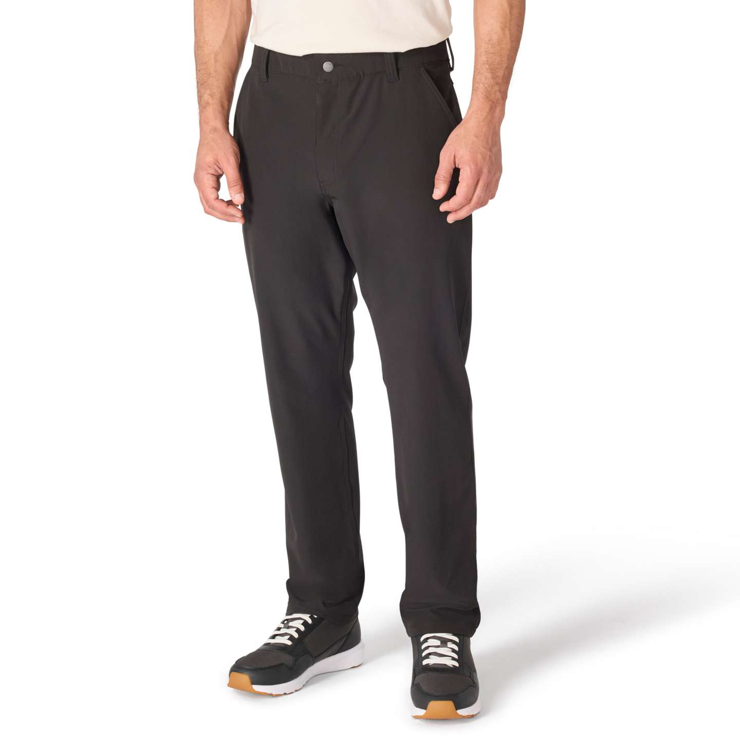 Мужские брюки Carhartt Slim Tapered Force Phoenix Pant, цвет: Чёрный — фото 1