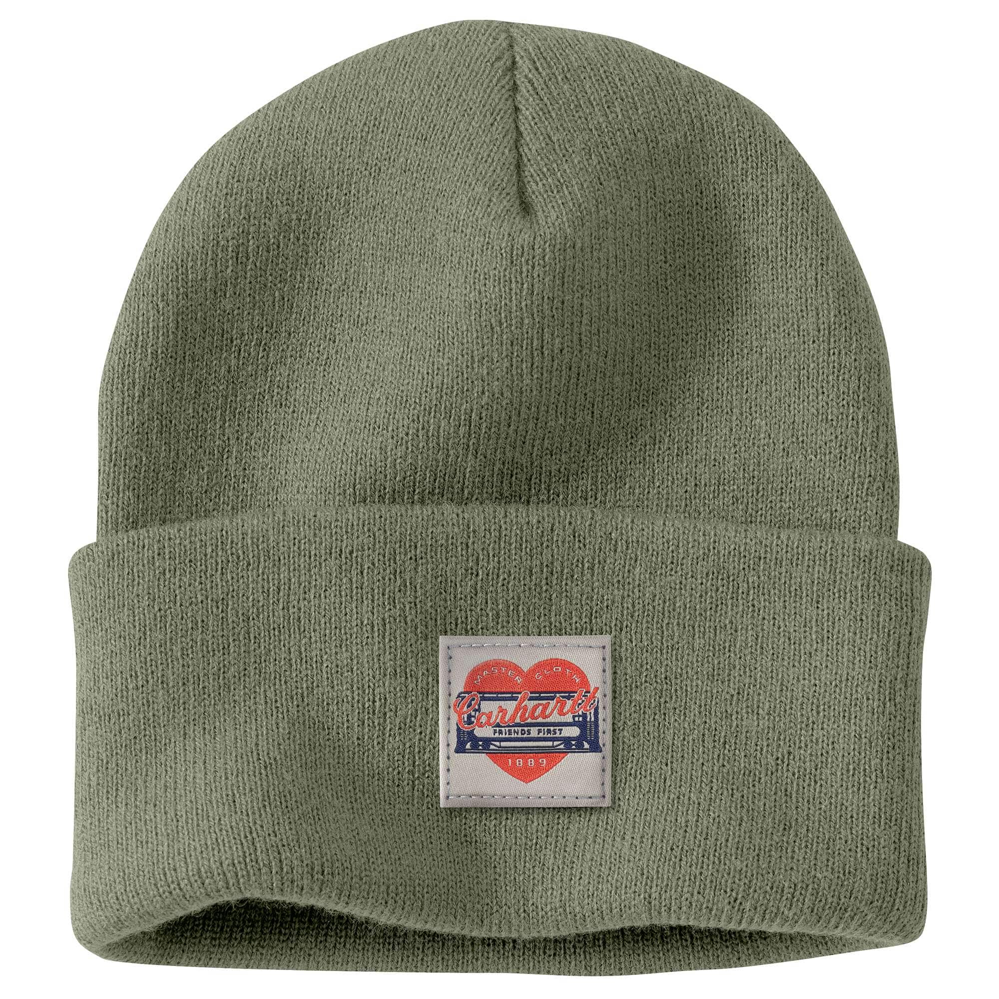 Additional thumbnail 1 of Women's Knit Heart Patch Beanie