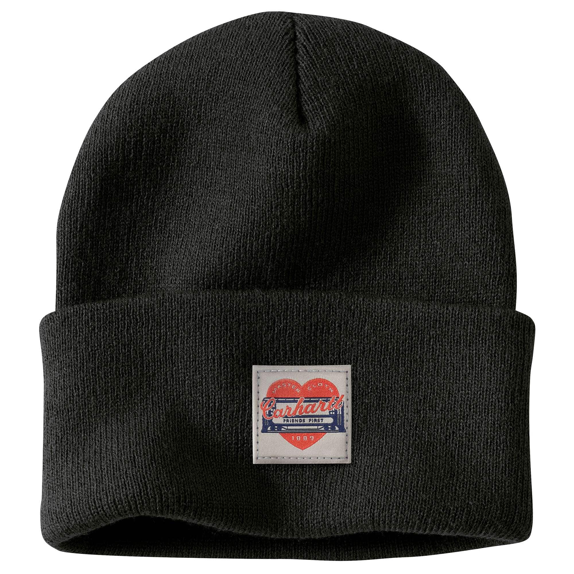 Additional thumbnail 1 of Women's Knit Heart Patch Beanie