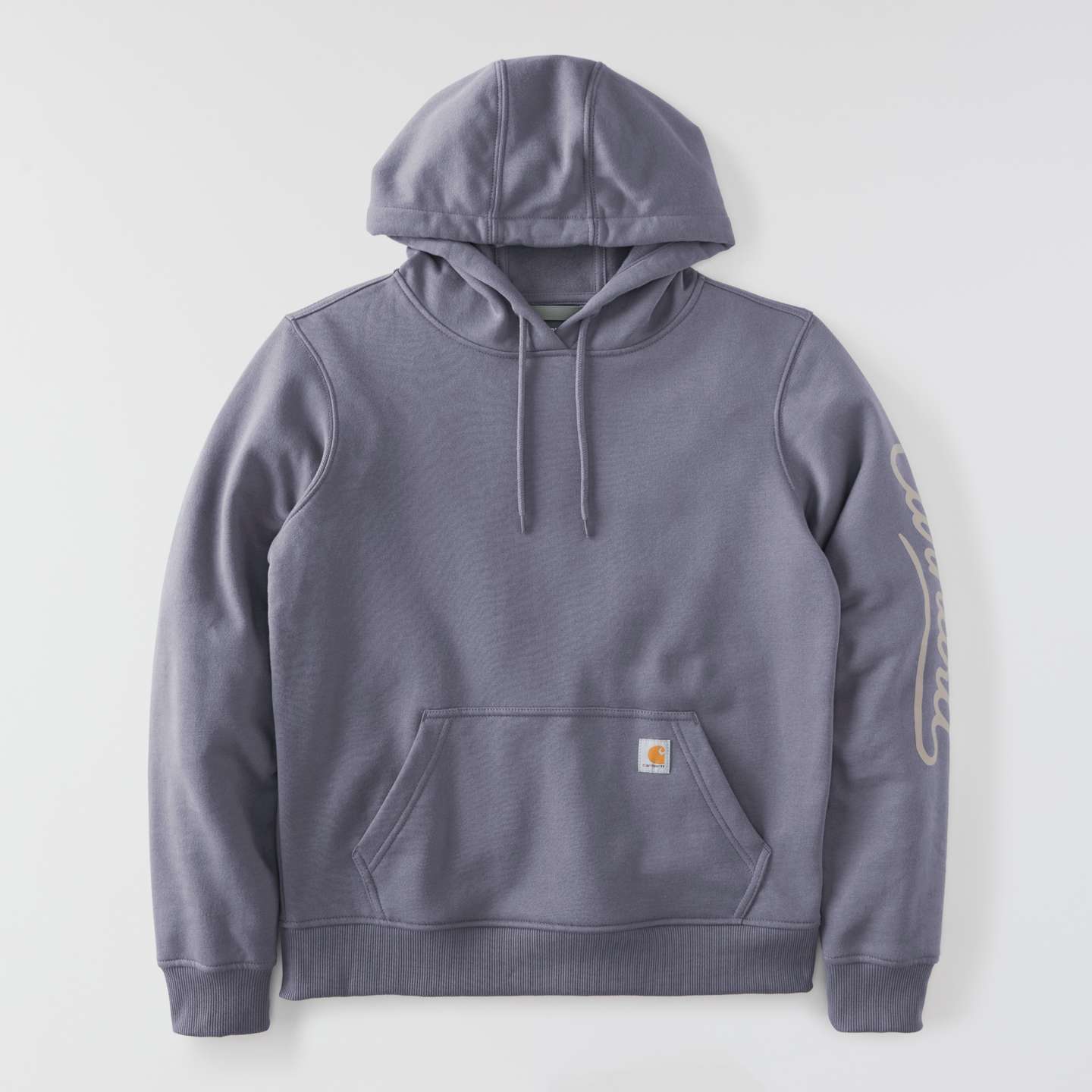 Женский свитшот Carhartt Sawyer Script Logo, цвет: Меланжевый — фото 7