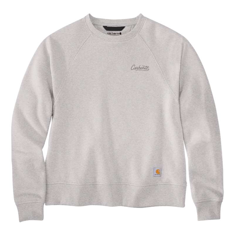 Carhartt  Heather Gray Women's Sawyer Crewneck Sweatshirt