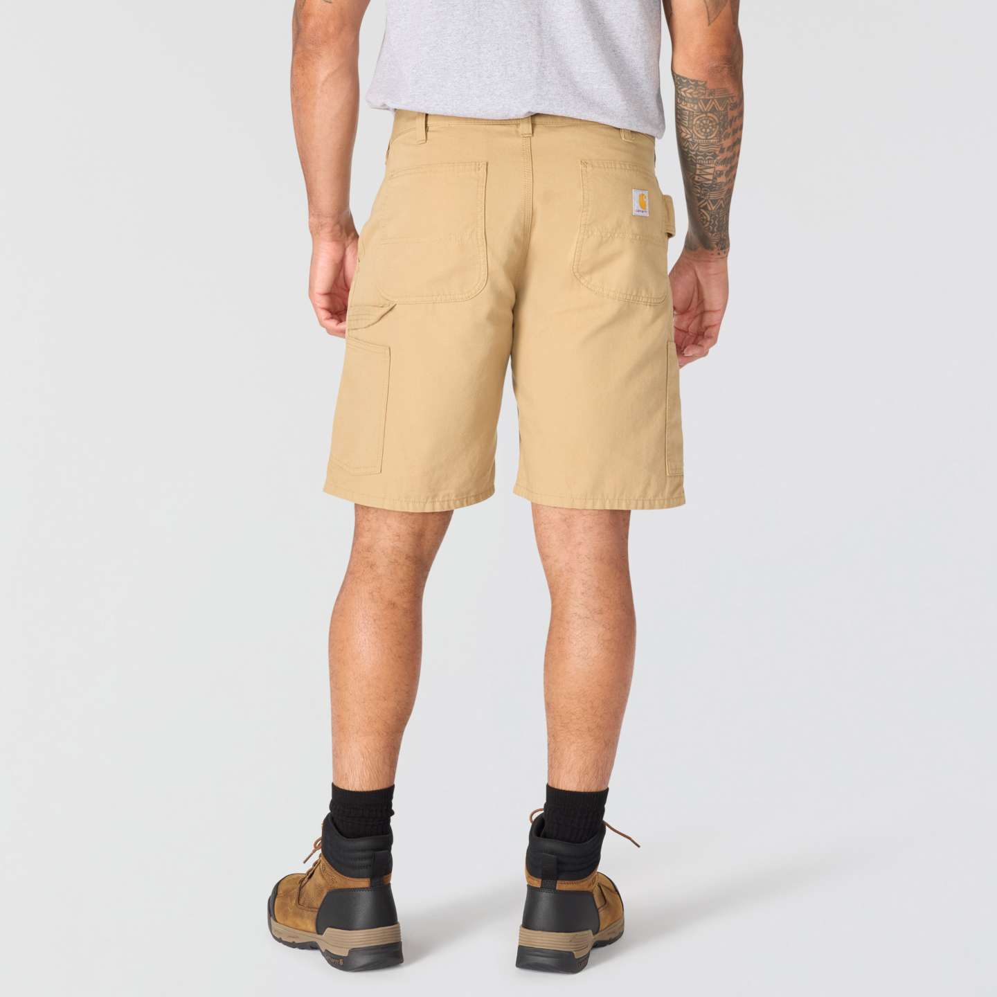 Мужские шорты Carhartt Loose 9" Stateline Short, цвет: Тёмный хаки — фото 2