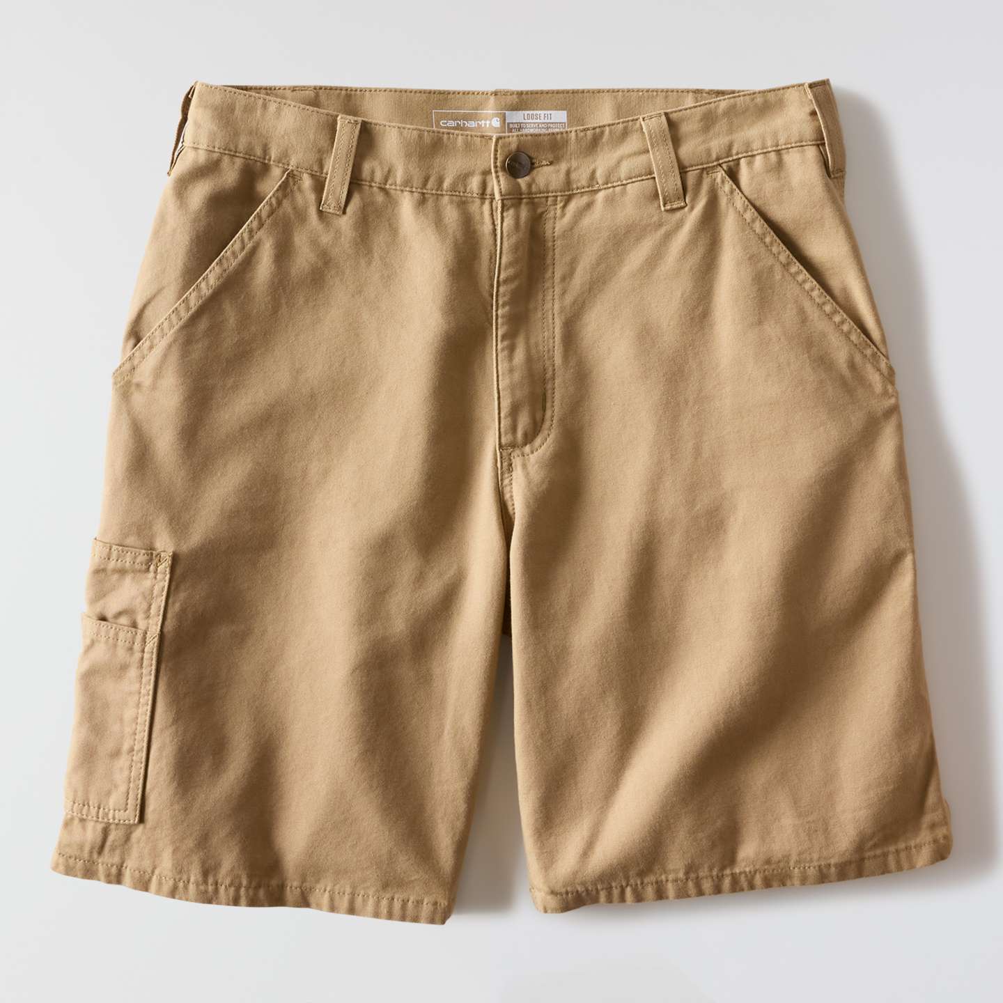 Мужские шорты Carhartt Loose 9" Stateline Short, цвет: Тёмный хаки — фото 7