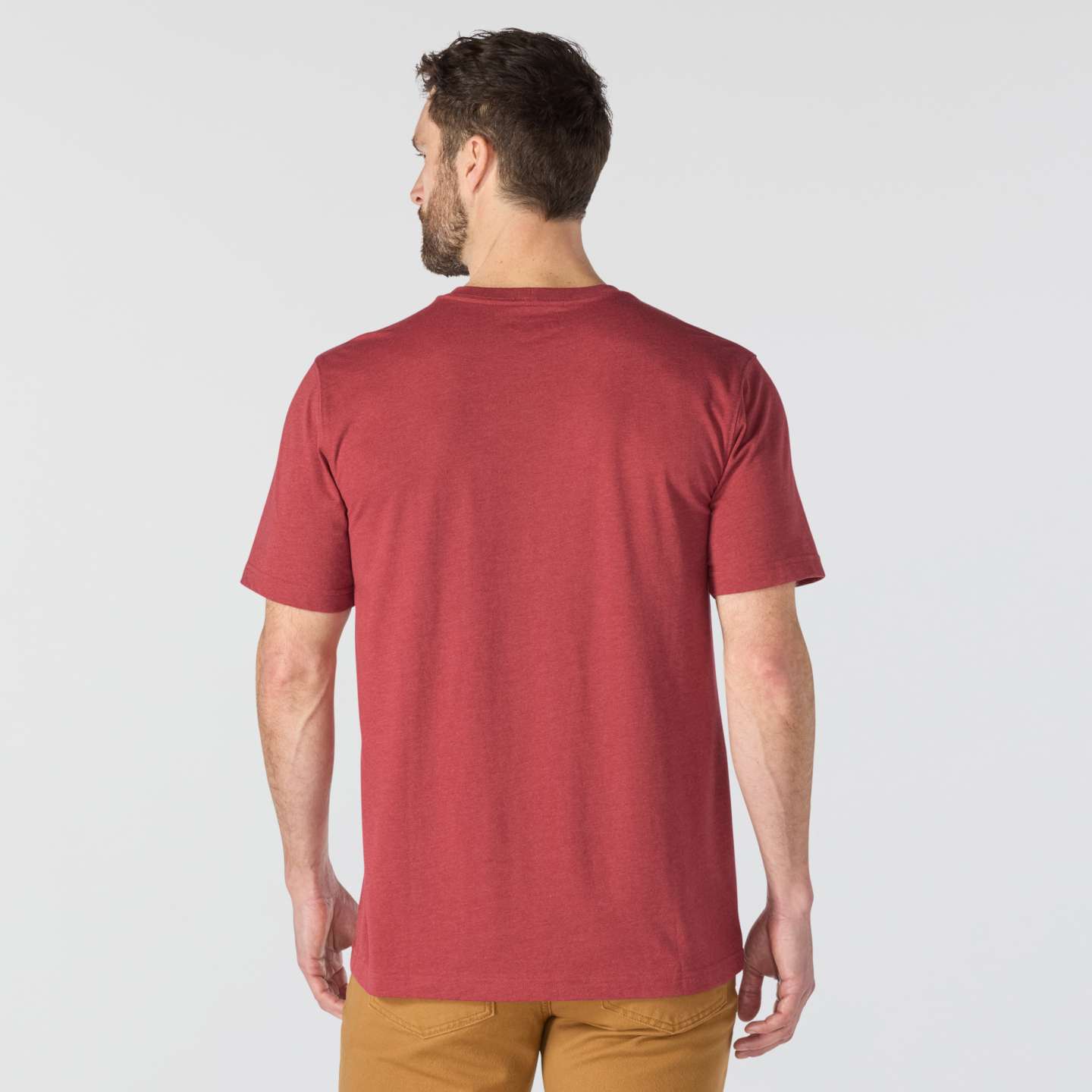Мужская футболка Carhartt Irvine Relaxed Generations, цвет: Янтарный меланжевый — фото 5