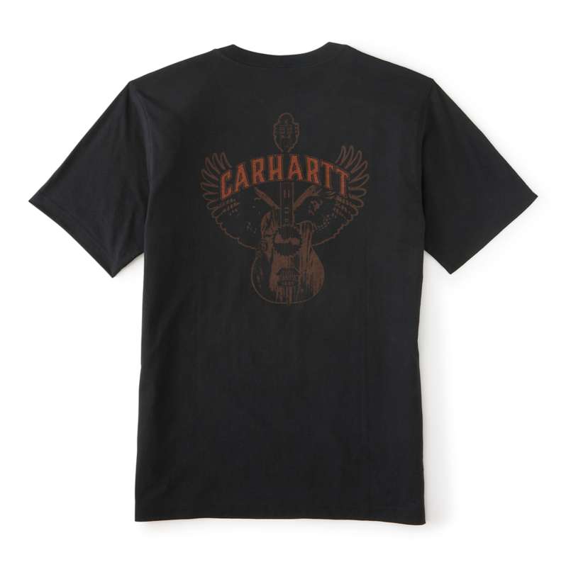 Carhartt  Black Irvine Relaxed Guitar T-Shirt