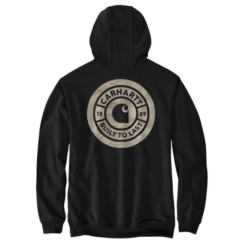 Carhartt  Black Sawyer Camo  Sweatshirt