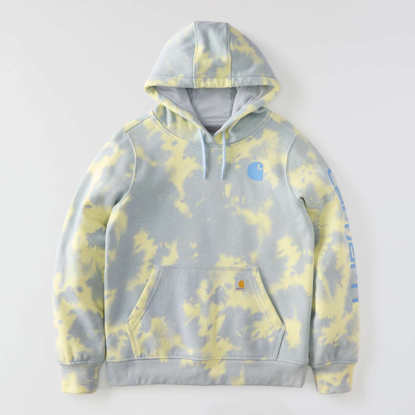Женская толстовка Carhartt Marquette Printed, цвет: Синий камуфляжный — фото 7