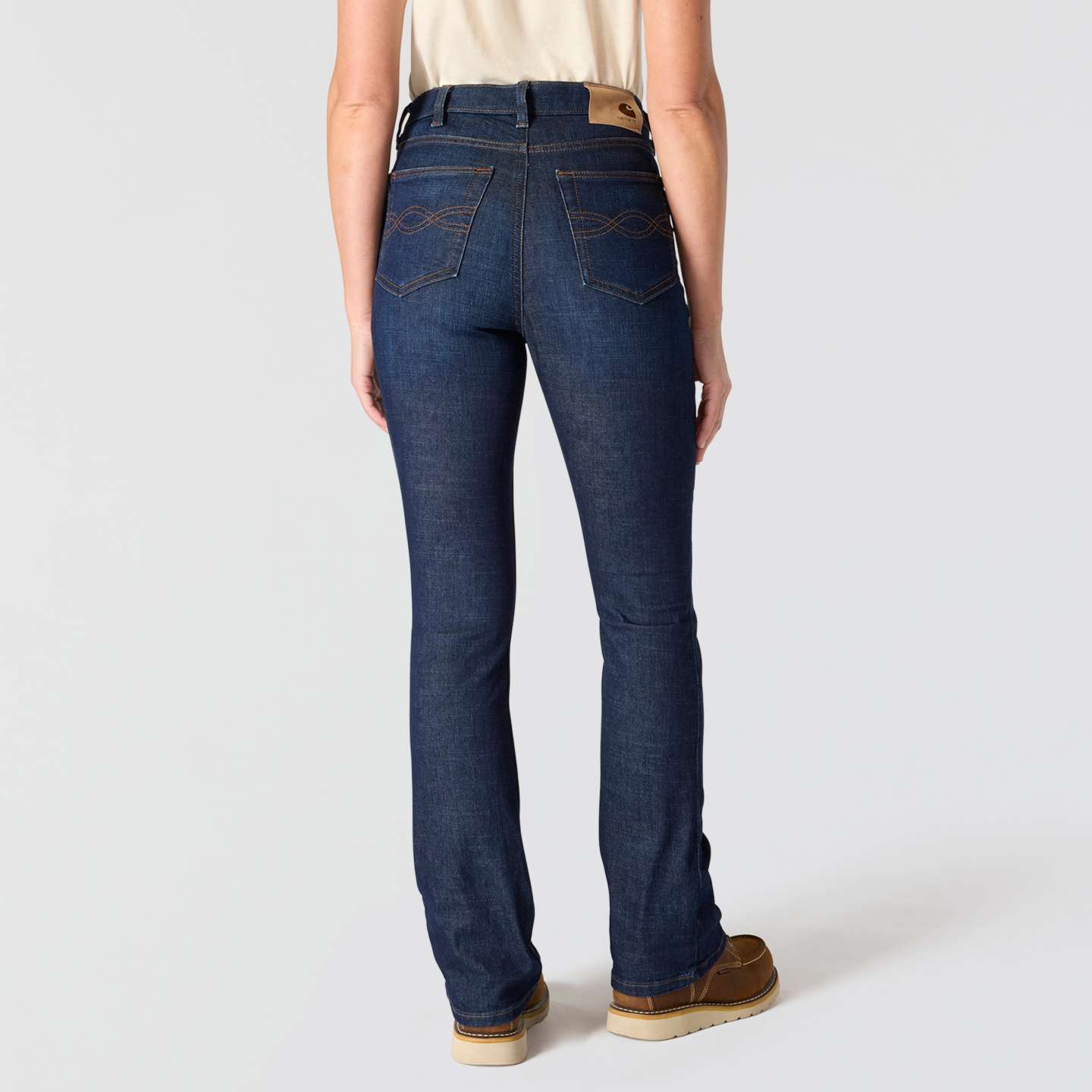 Женские джинсы Carhartt The Tiller Jean, цвет: Downpour — фото 2