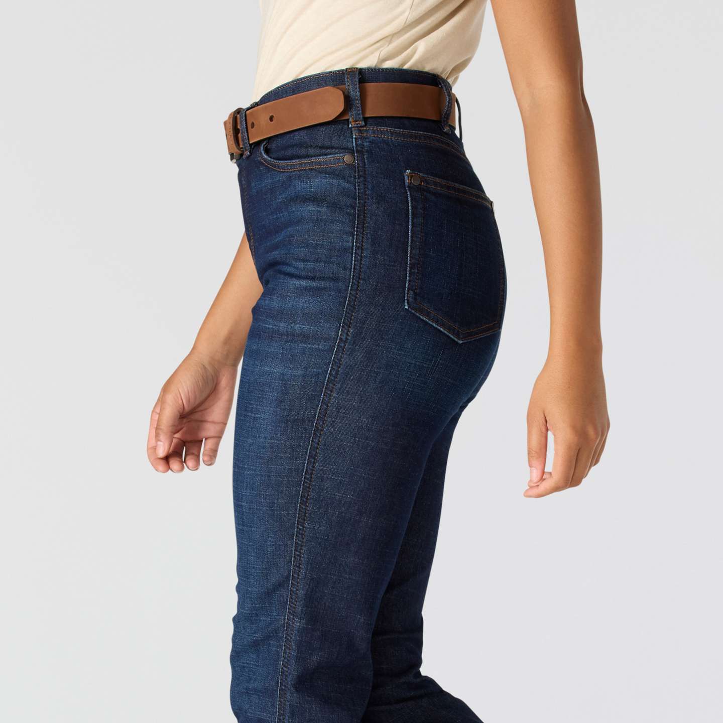 Женские джинсы Carhartt Mason Pull-On Jean, цвет: Downpour — фото 5