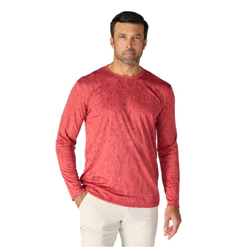 Carhartt  Amber Terrain Camo Force Sun Defender™ Relaxed Print LS T-Shirt