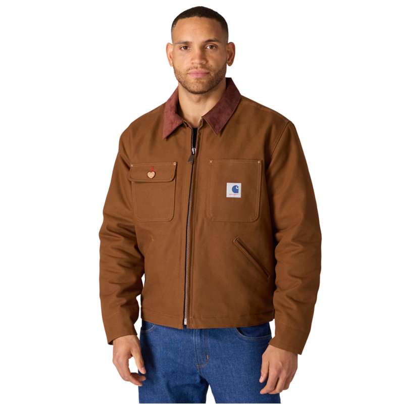 Carhartt  Red Duck Crafted Series Duck Sherpa Lined Chore Jacket