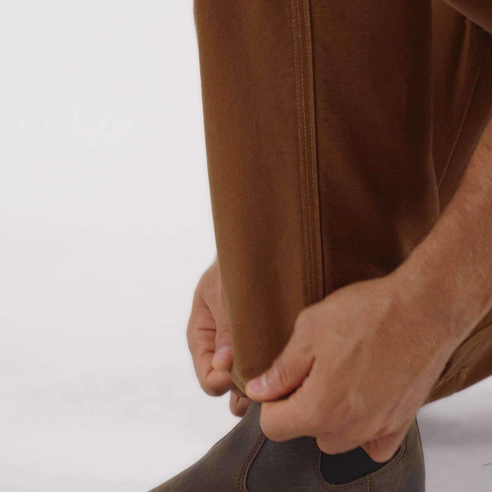 Additional thumbnail 2 of Crafted Series Loose Straight Duck Double-Front Dungaree