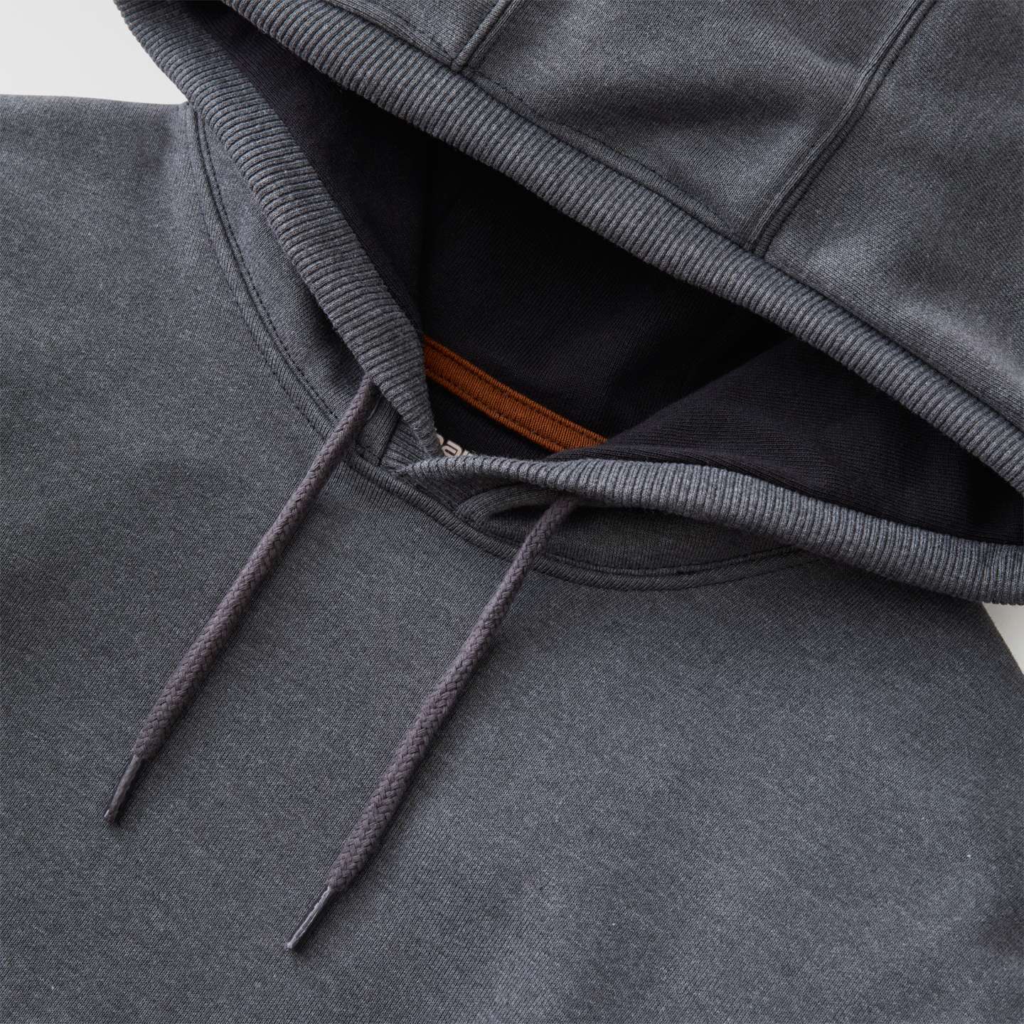 Мужское худи Carhartt Crafted Series Heavyweight Fleece, цвет: Карбоновый меланжевый — фото 6