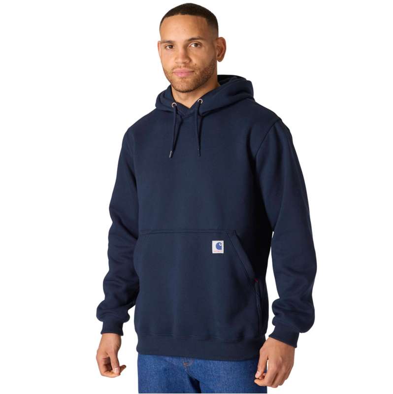 Carhartt  Navy Crafted Series Heavyweight Fleece Hoodie
